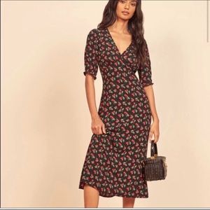Reformation Cherry Print Dress 🍒